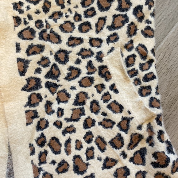 Hooded cardigan with pockets leopard medium - Picture 6 of 7